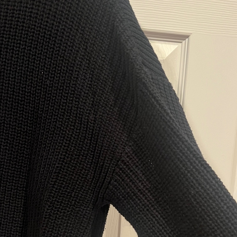 Time and Tru Black Button-Up Cardigan - Picture 10 of 11